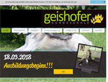 Tablet Screenshot of haustierberatung.com